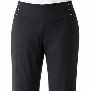 JM Collection Black Straight-Leg Pants 👖 | New Never Worn